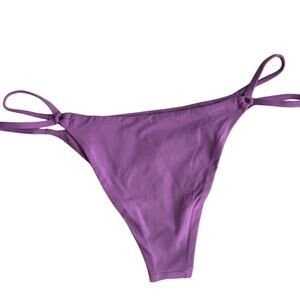 L*Space Purple Wilder Bikini Bottom Size Large